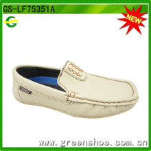 Offwhite Flat Casual Shoes for Children (GS-LF75351)